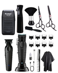 Combo de barbería inicial Kemei 11