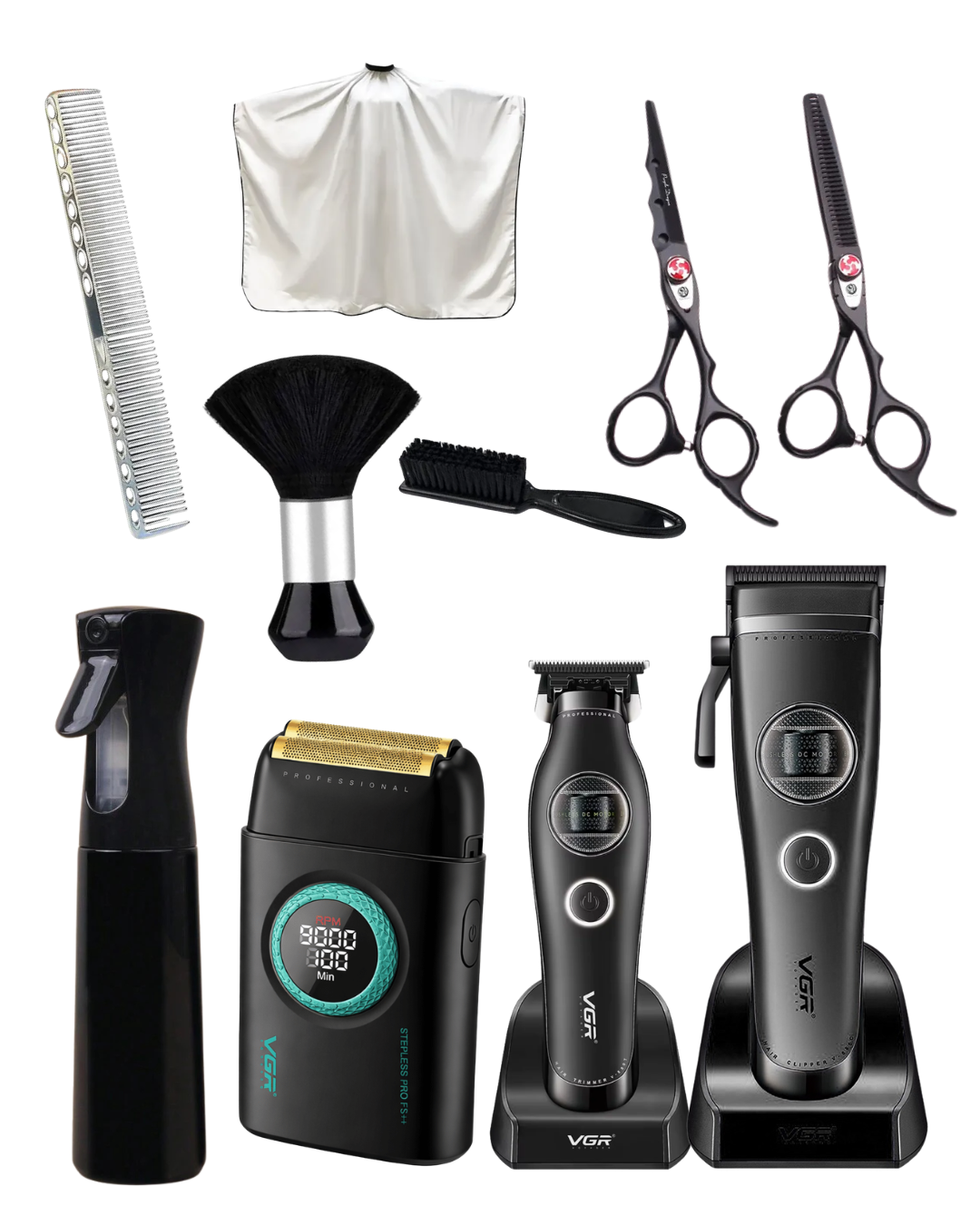 Combo de barbería inicial vgr 13