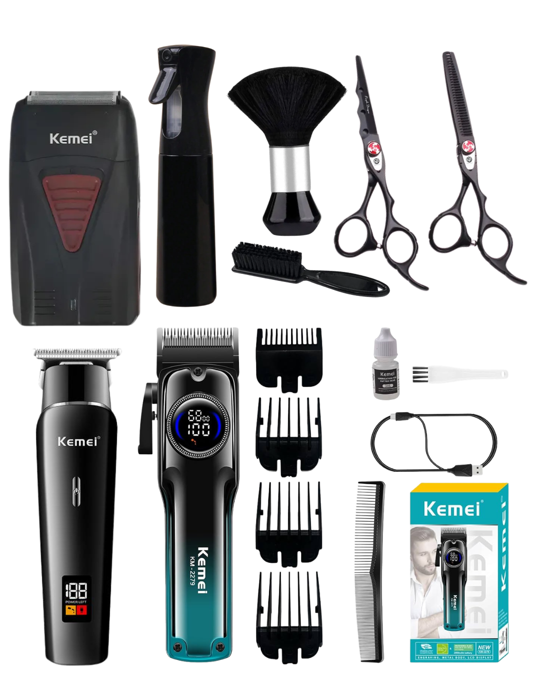 Combo de barbería inicial 14
