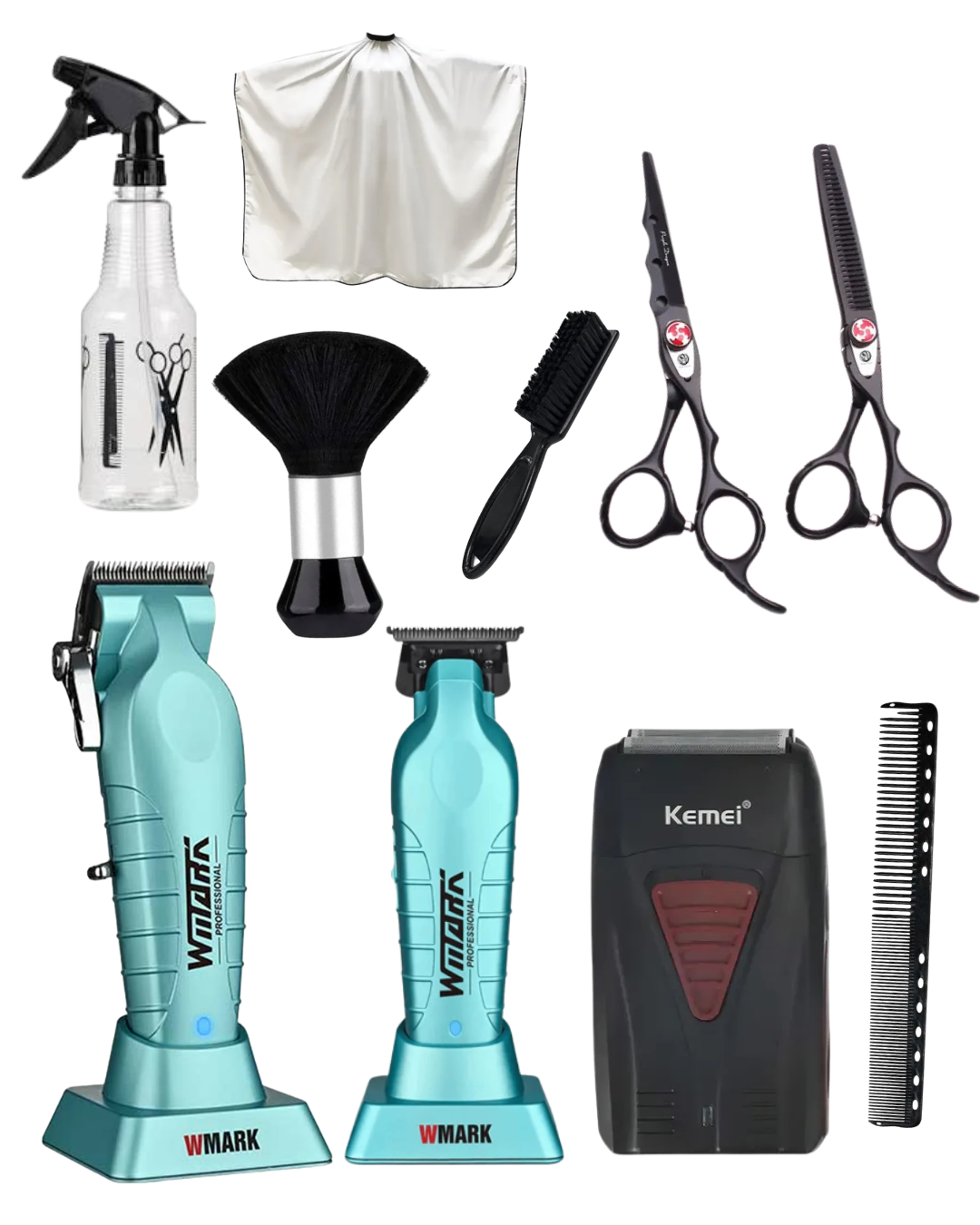 Combo de barbería inicial Wmark 15