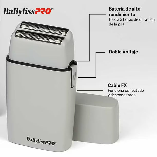 Shaver babyliss fx 02 gris grafíto