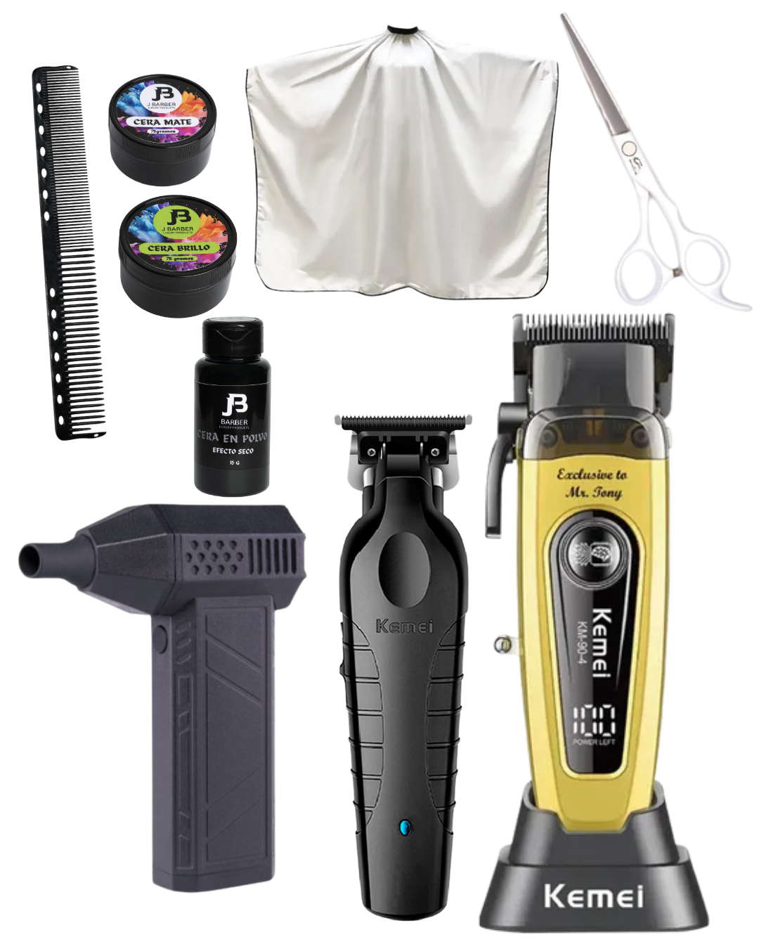 Combo de barbería inicial 24
