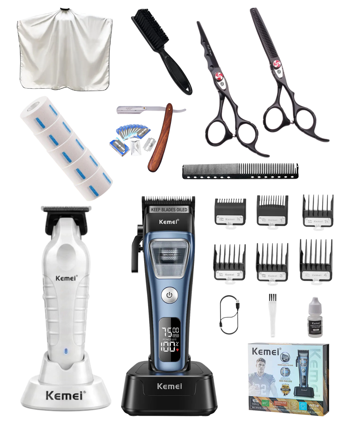 Combo de barbería inicial 26
