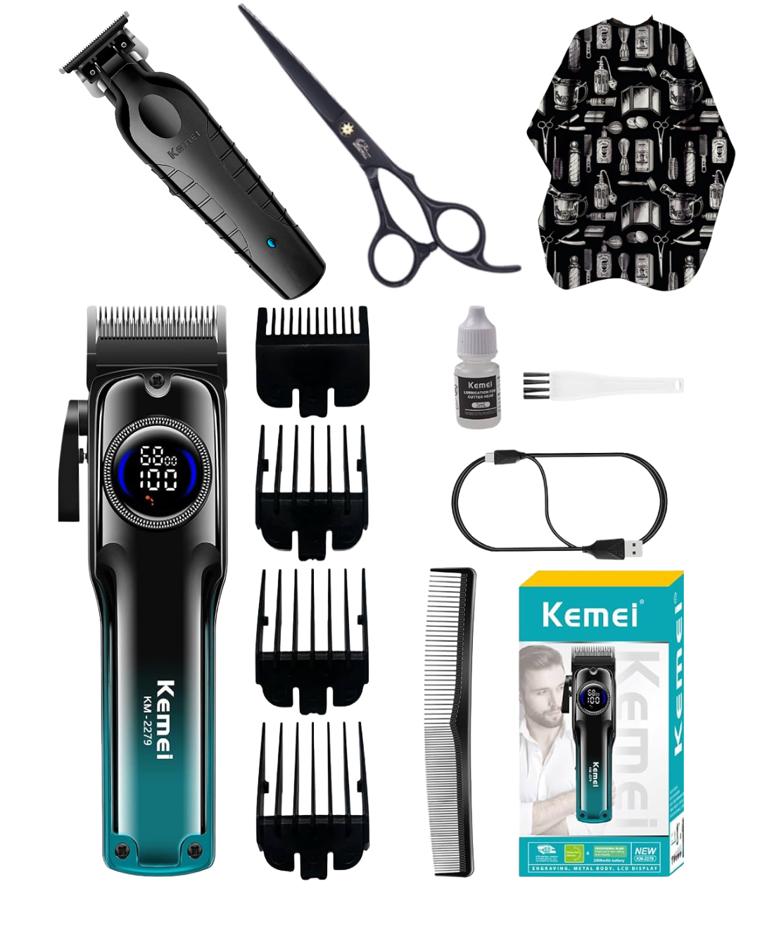 Combo de barbería inicial 28