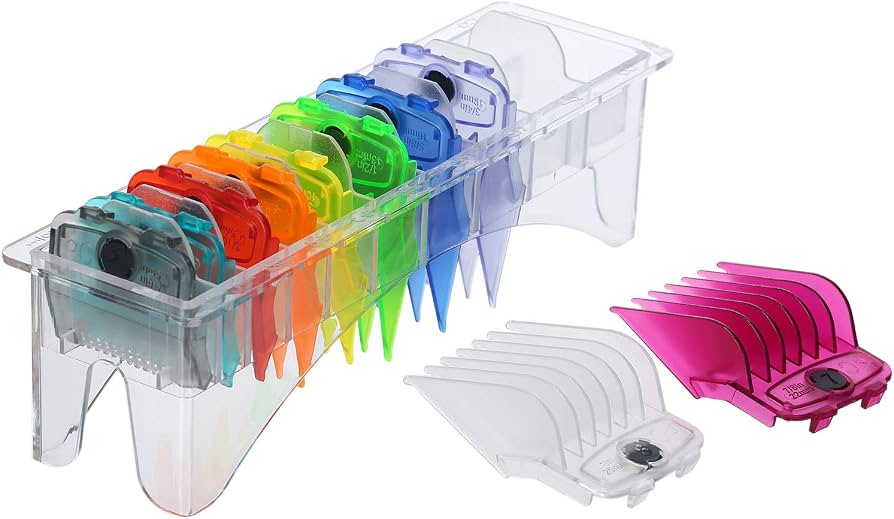 Peines + Porta peines de Clipper magneticos multicolor