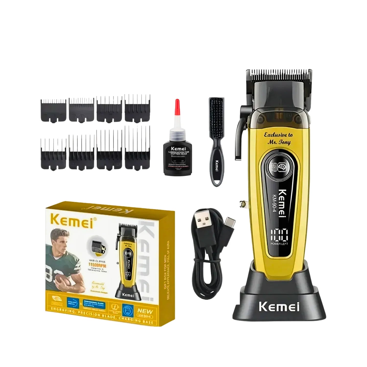 Clipper kemei km-90-4