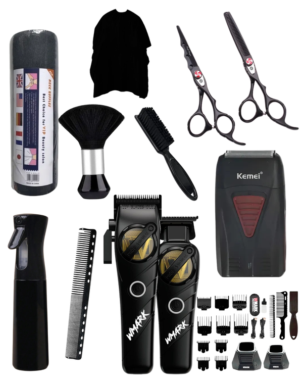 Combo de barbería inicial Wmark 8