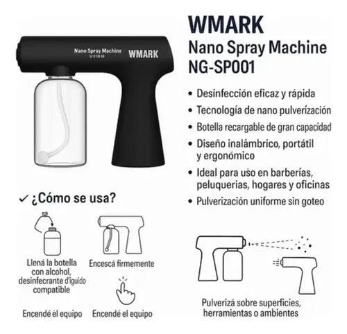 Pulverizador Nano Blue Wmark