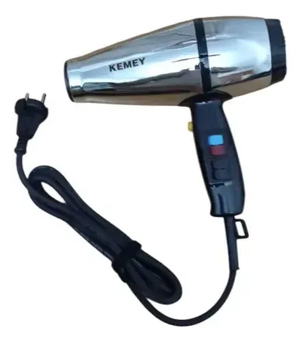 Secador kemei 6844 plateado