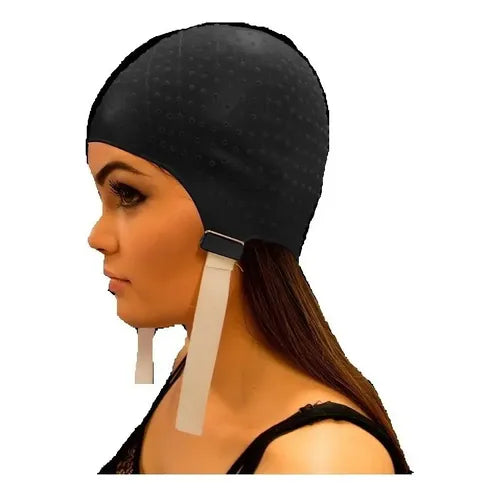 Gorra para mechas + aguja