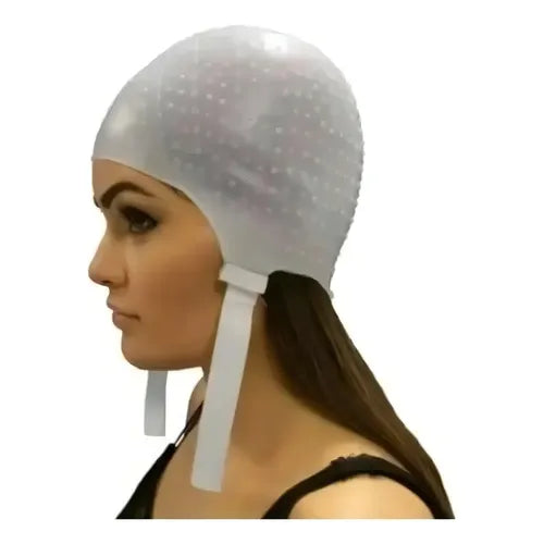 Gorra para mechas + aguja