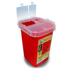 Caja desecha filos de navaja