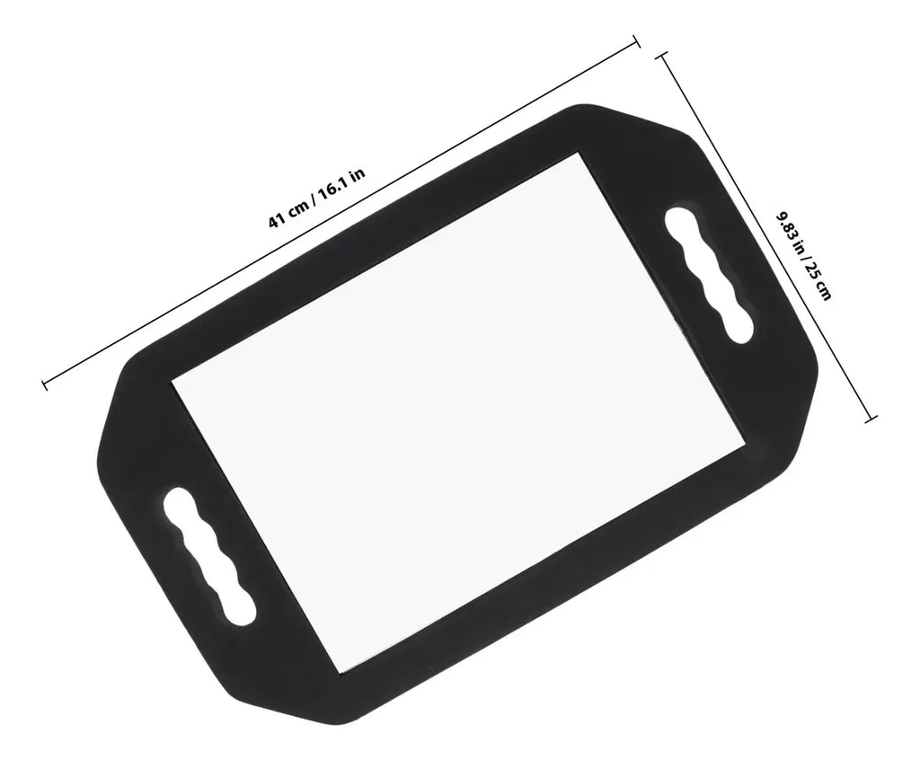Espejo rectangular goma eva