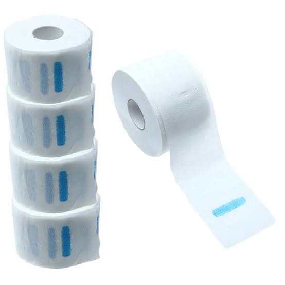 Papel de cuello blanco x5